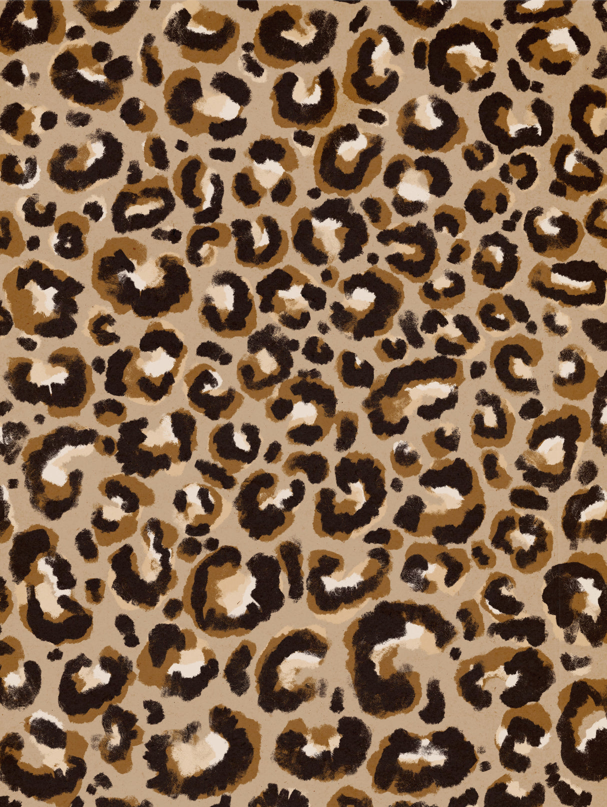 Cool Leo Pattern Poster och Canvastavla