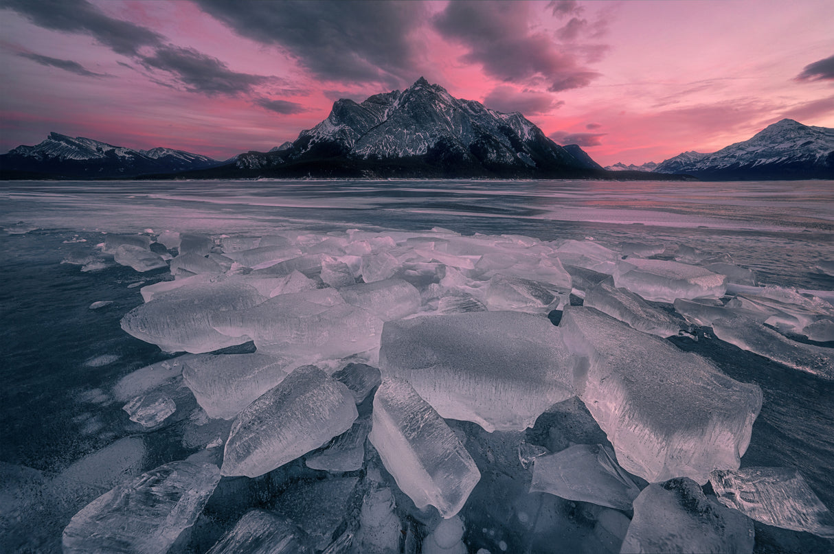 Crystal Ice Poster och Canvastavla