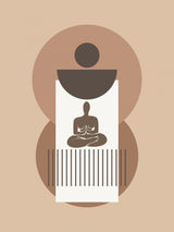Mid Century Zen Poster och Canvastavla
