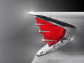 US classic car 1960 Fire flite tail fin abstract Poster och Canvastavla