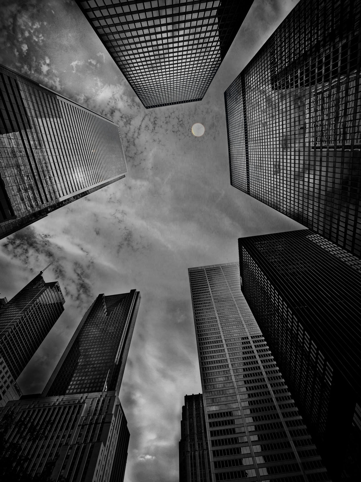 Skyscrapers Poster och Canvastavla
