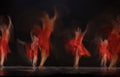 Dancers in red Poster och Canvastavla
