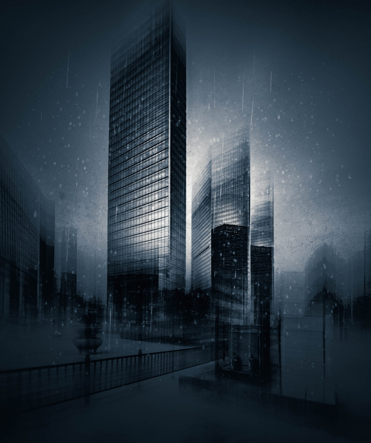 The Coldest City Poster och Canvastavla