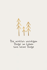 Die Wichtigen Dinge Im Leben Poster och Canvastavla