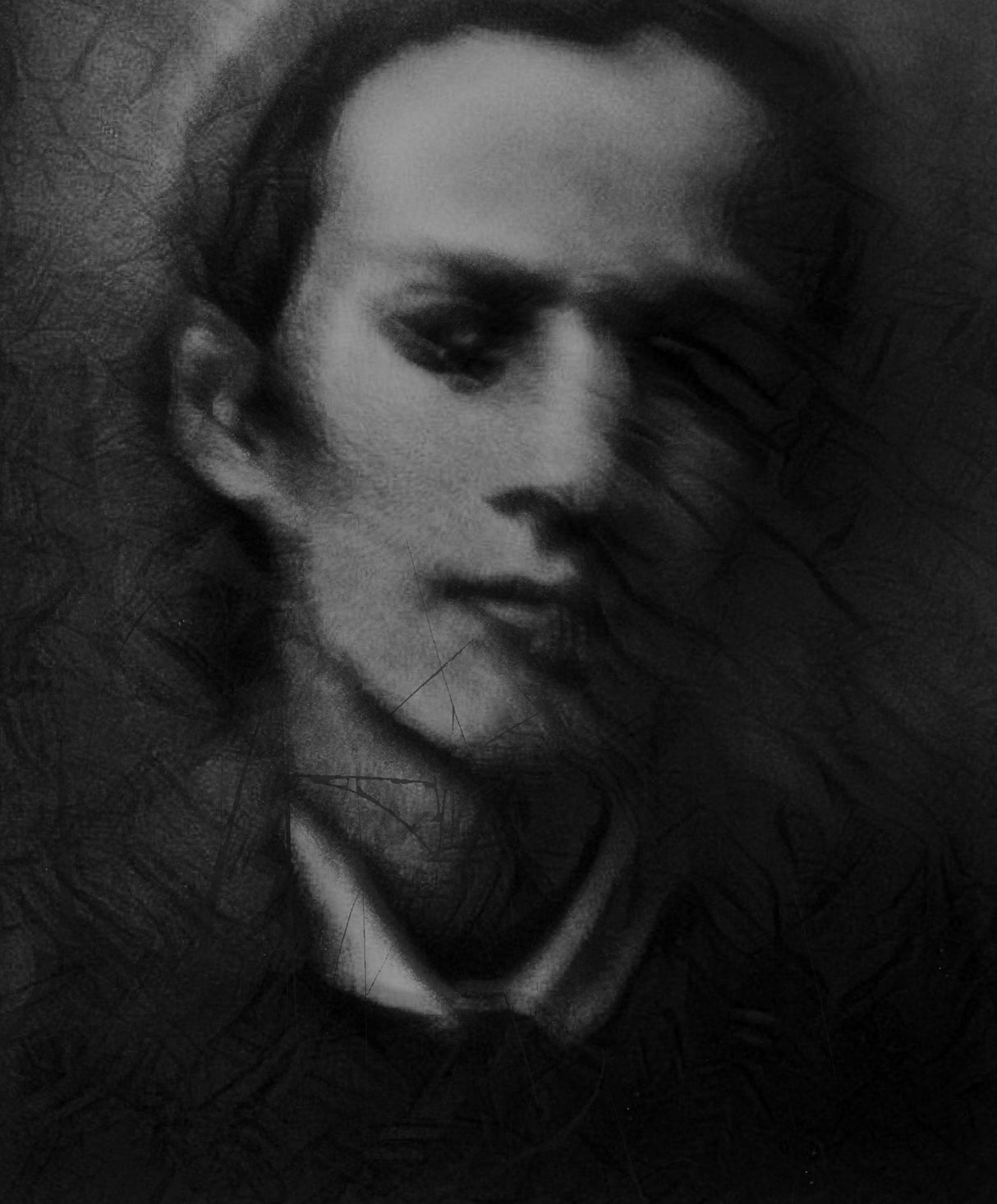 A Quiet Darkness (portrait) Poster och Canvastavla