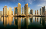 Panoramic Dubai Marina Poster och Canvastavla