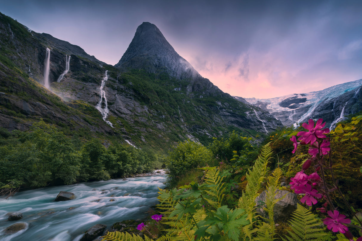 Paradise Norway Poster och Canvastavla