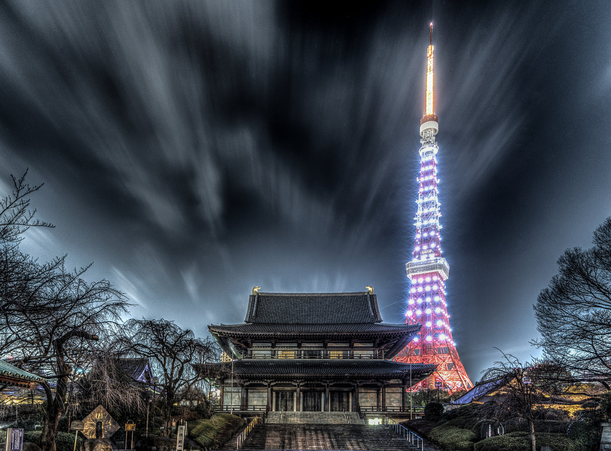 Zojoji , followed by Tokyo Tower Poster och Canvastavla