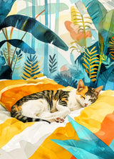 Cat's life 1 Poster och Canvastavla