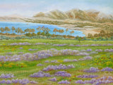 Misty Beach Poster och Canvastavla