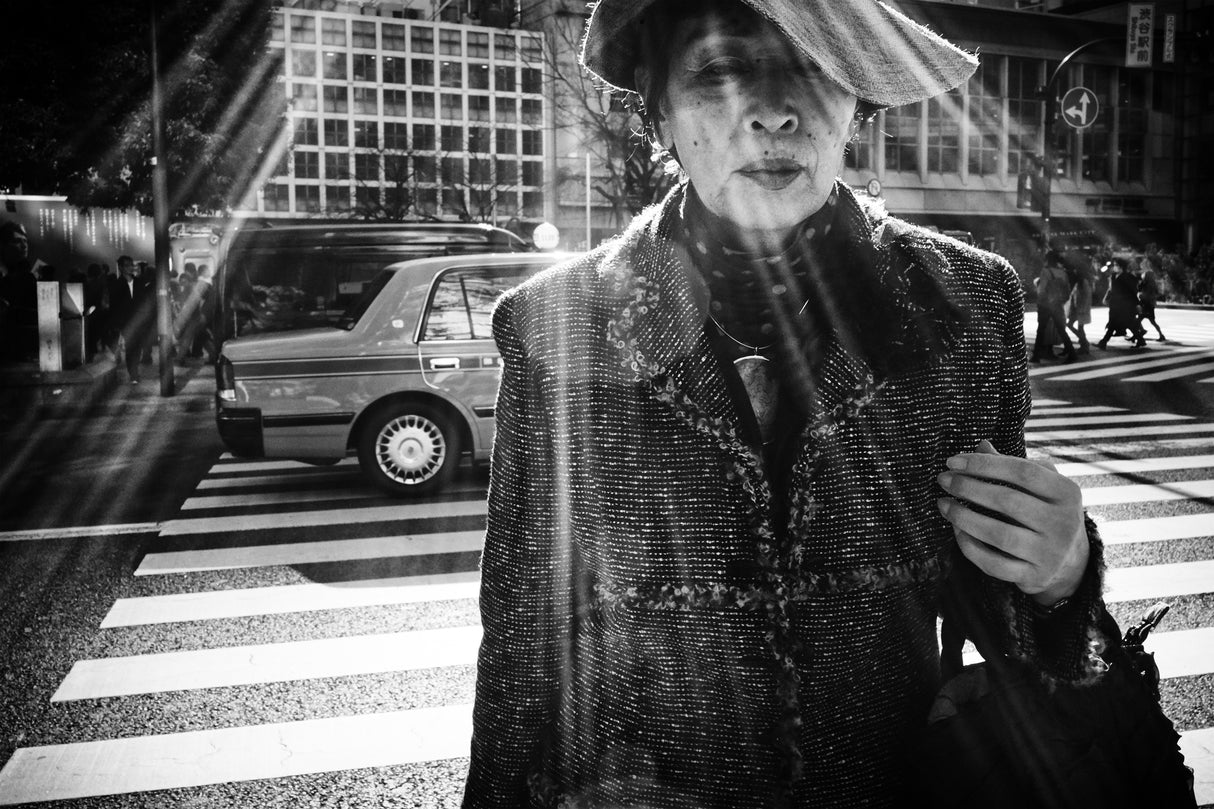 Shibuya Street - TOKYO 2017 Poster och Canvastavla