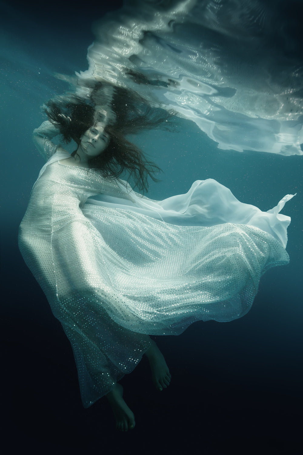 Underwater beauty Poster och Canvastavla