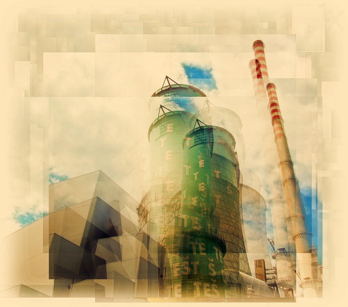 power plant Poster och Canvastavla