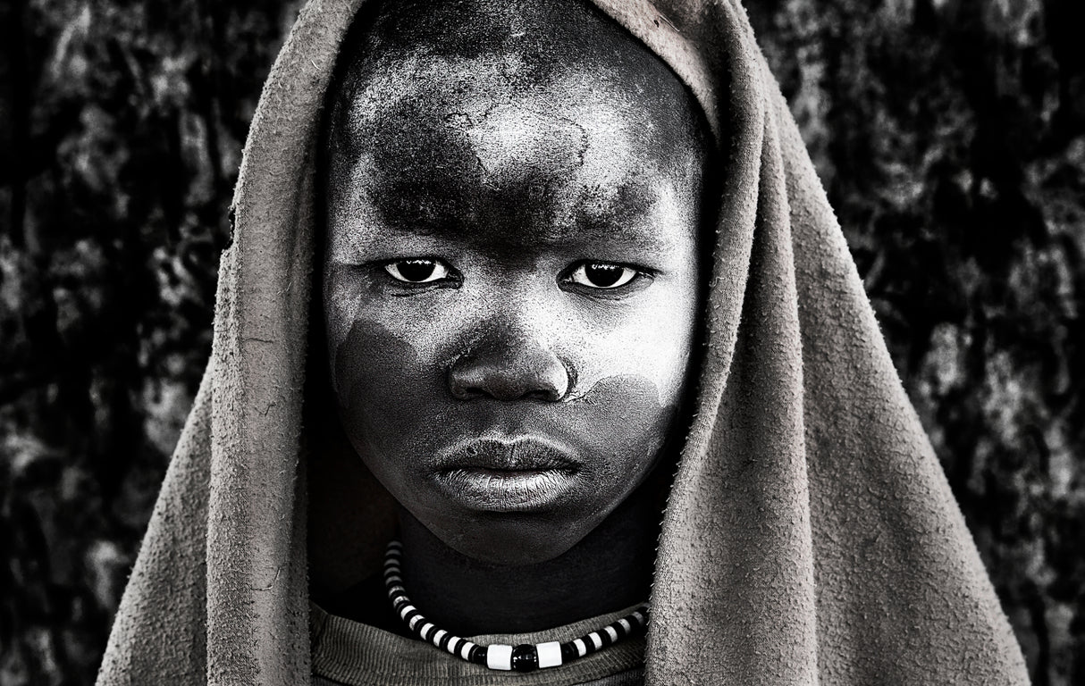 Mundari child. Poster och Canvastavla