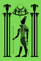 The god Horus Poster och Canvastavla
