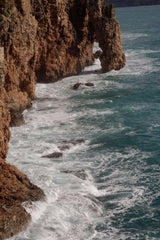 sea waves and rocks Poster och Canvastavla