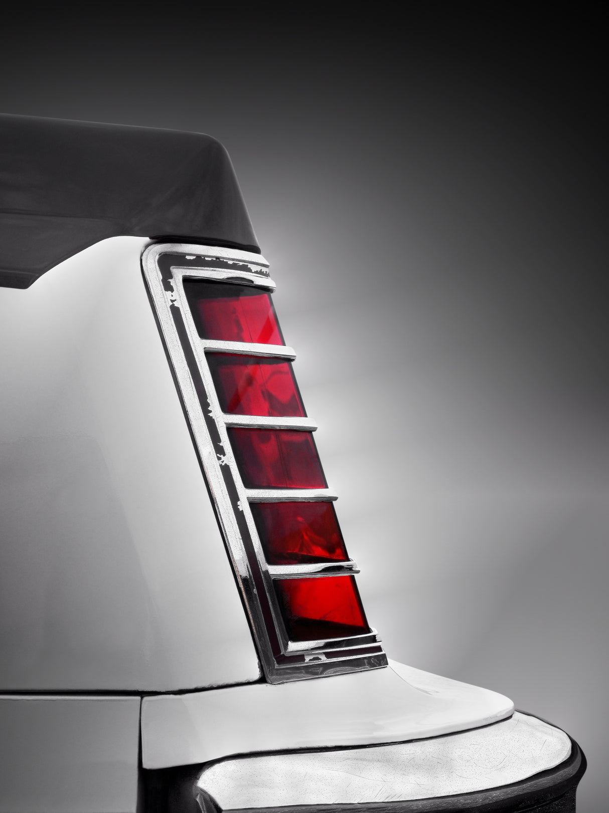 US classic car continental abstract 1977 Poster och Canvastavla
