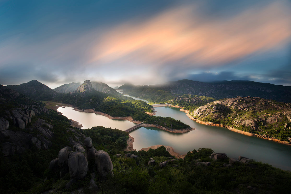 Daluo Mountain scenery Poster och Canvastavla