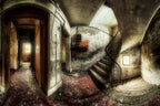 Haunted house Poster och Canvastavla