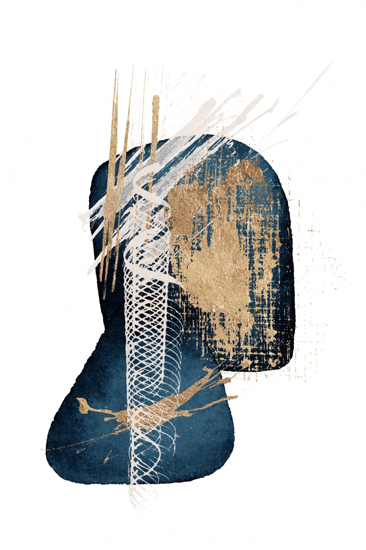 Stunning Blue-3 Poster och Canvastavla