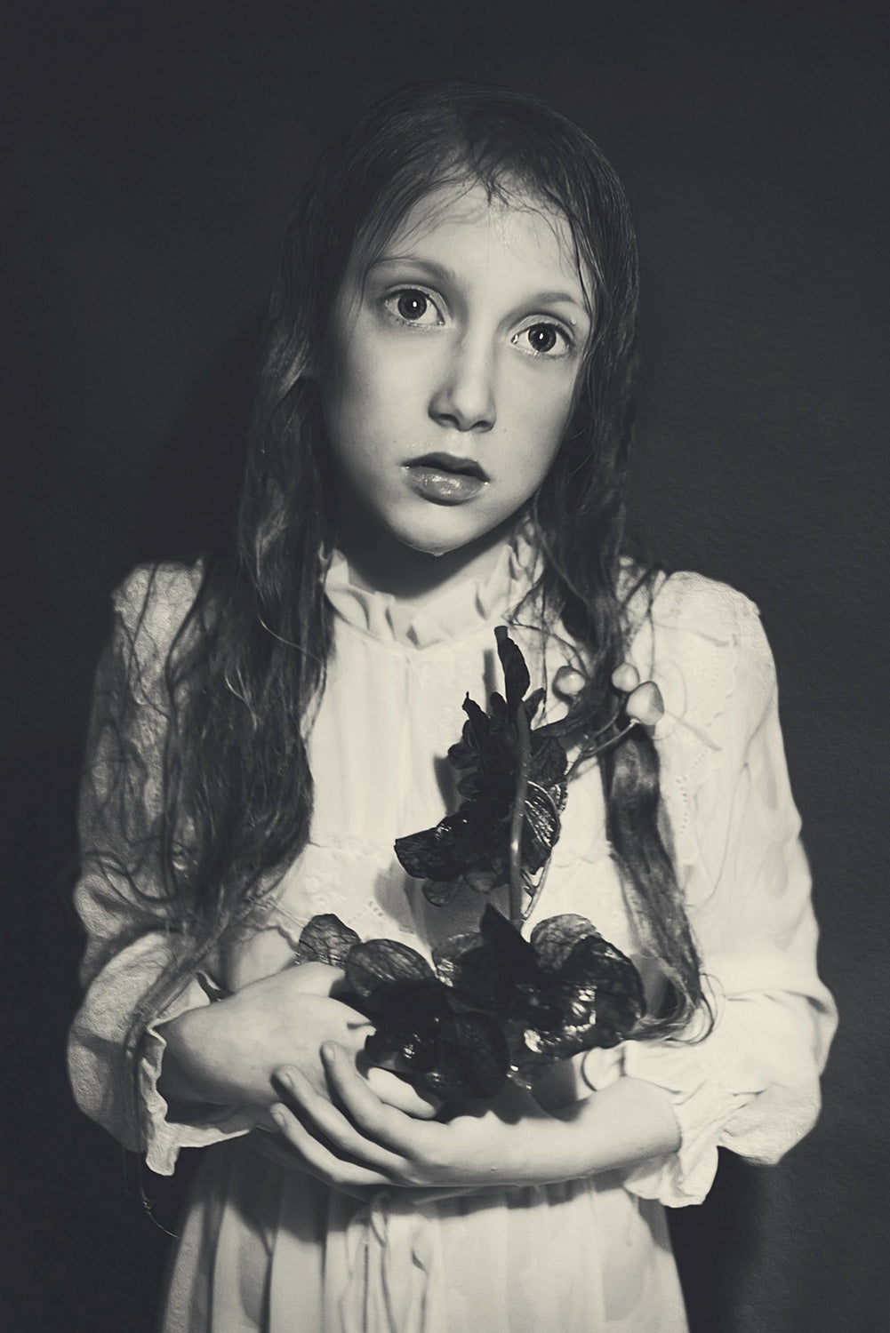 Wet portrait Poster och Canvastavla