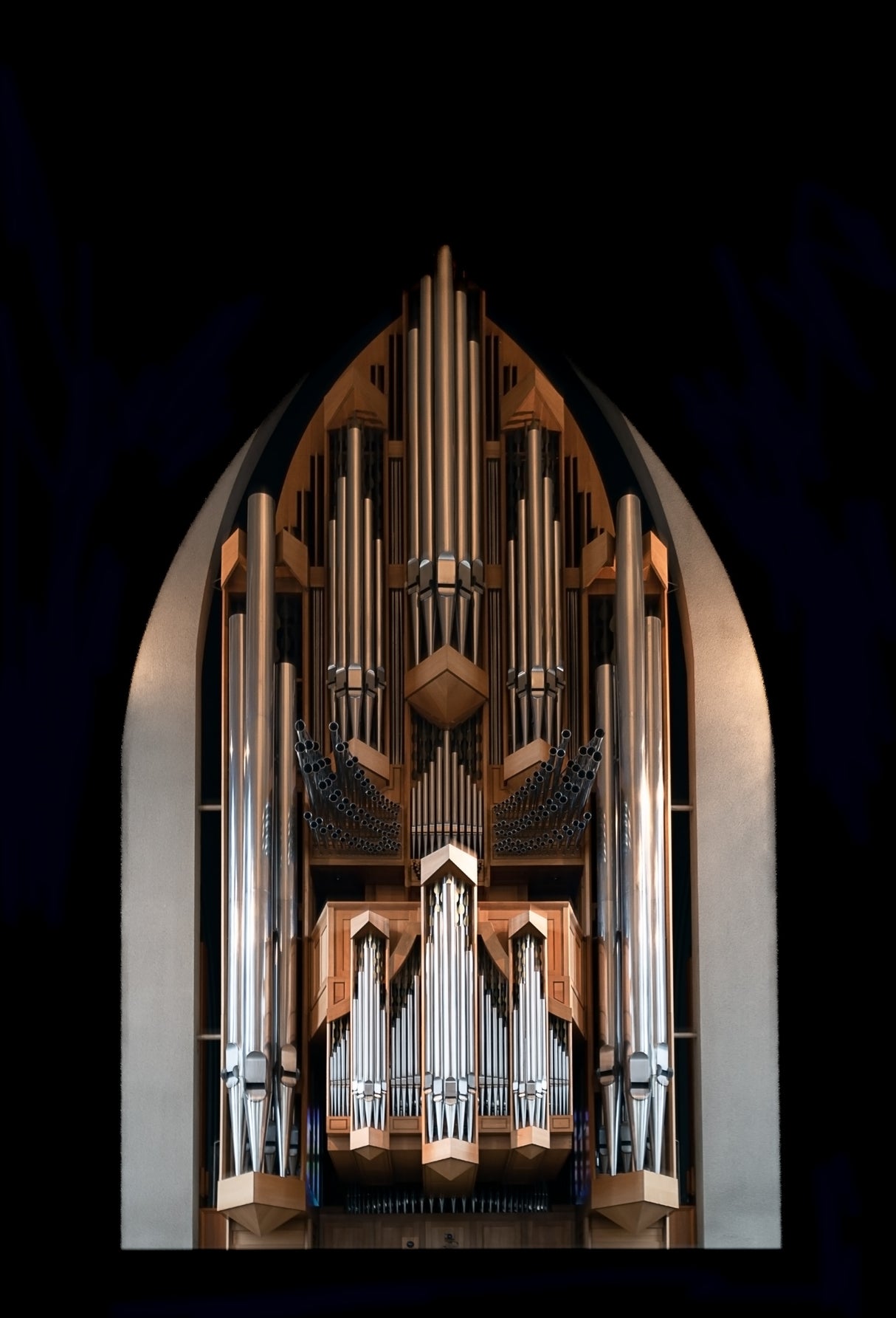 Klais organ, Hallgrimskirkja Poster och Canvastavla