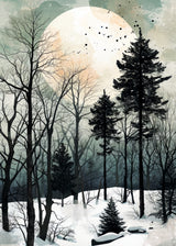 Nature 7 landscape Poster och Canvastavla