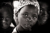Three kids, Benin Poster och Canvastavla