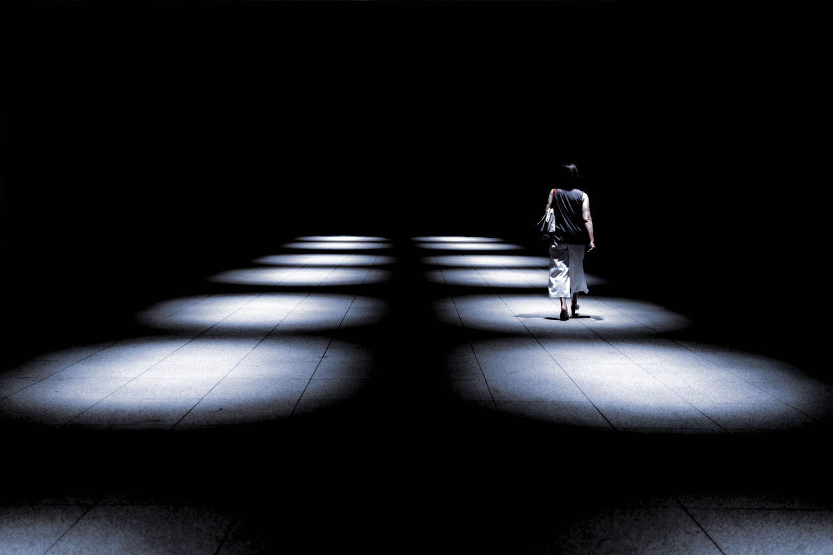 Be in the spot light. Poster och Canvastavla