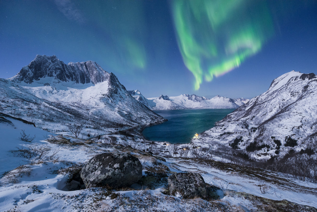 Aurora Nights Poster och Canvastavla