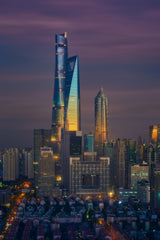 Waking Up Shanghai Poster och Canvastavla