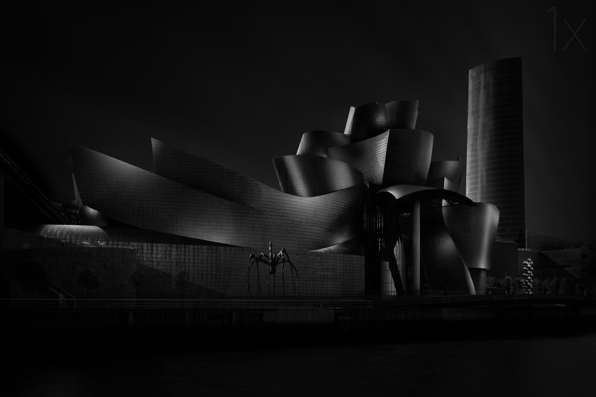 Black (Guggenheim) angle IV Poster och Canvastavla