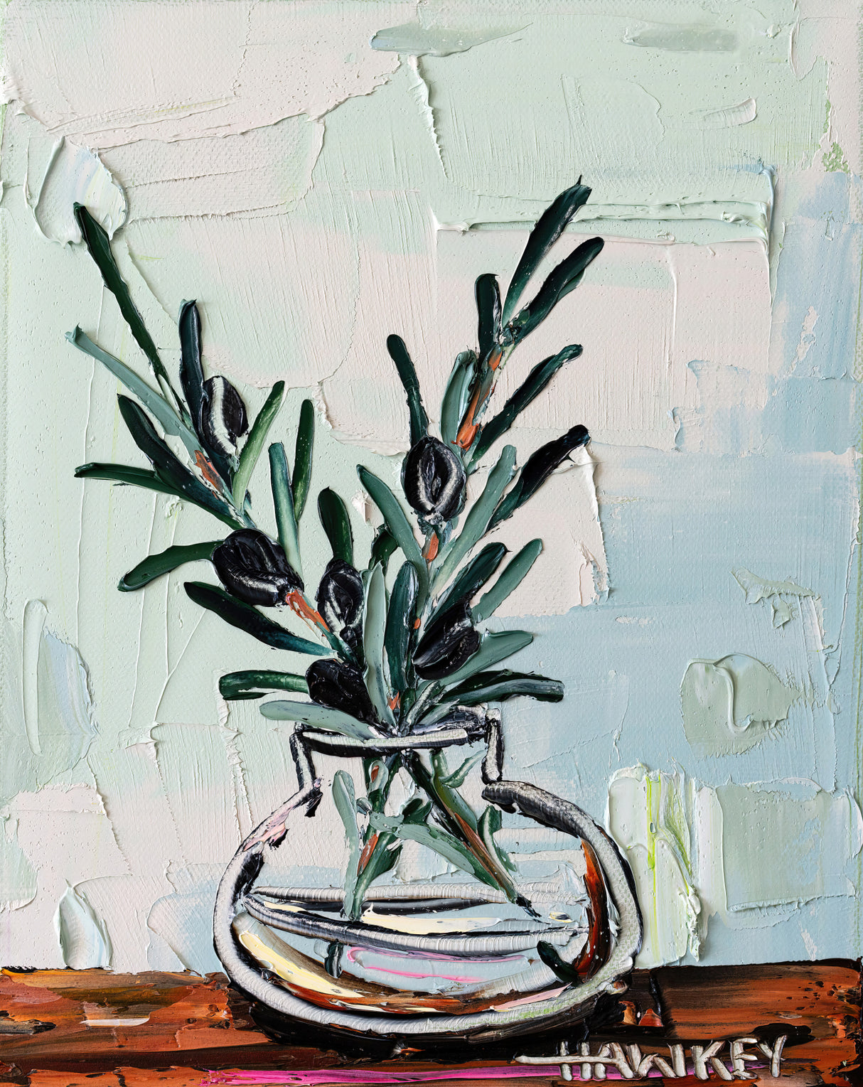 Rustic Olives Master Poster och Canvastavla