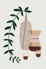 Boho coffee for two Vas och keramikposter
