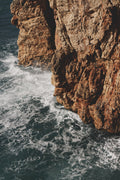 sea waves and rocks Poster och Canvastavla