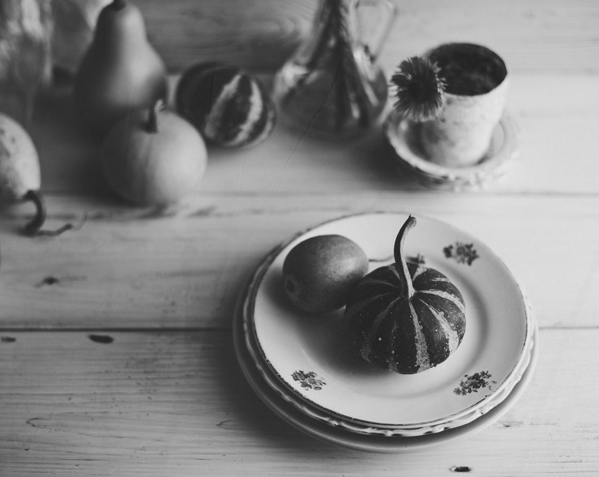Autumn still life with pumpkins Poster och Canvastavla
