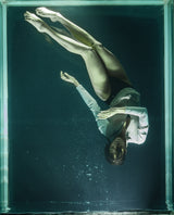 underwater artistic portrait shooting Poster och Canvastavla