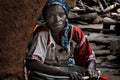 Sadness in her eyes - Benin Poster och Canvastavla
