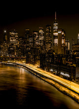 Sleepingless city Poster och Canvastavla