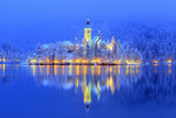 Bled Island Poster och Canvastavla