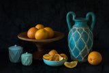 Still Life with Oranges Poster och Canvastavla