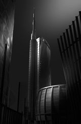 Milan dark Poster och Canvastavla