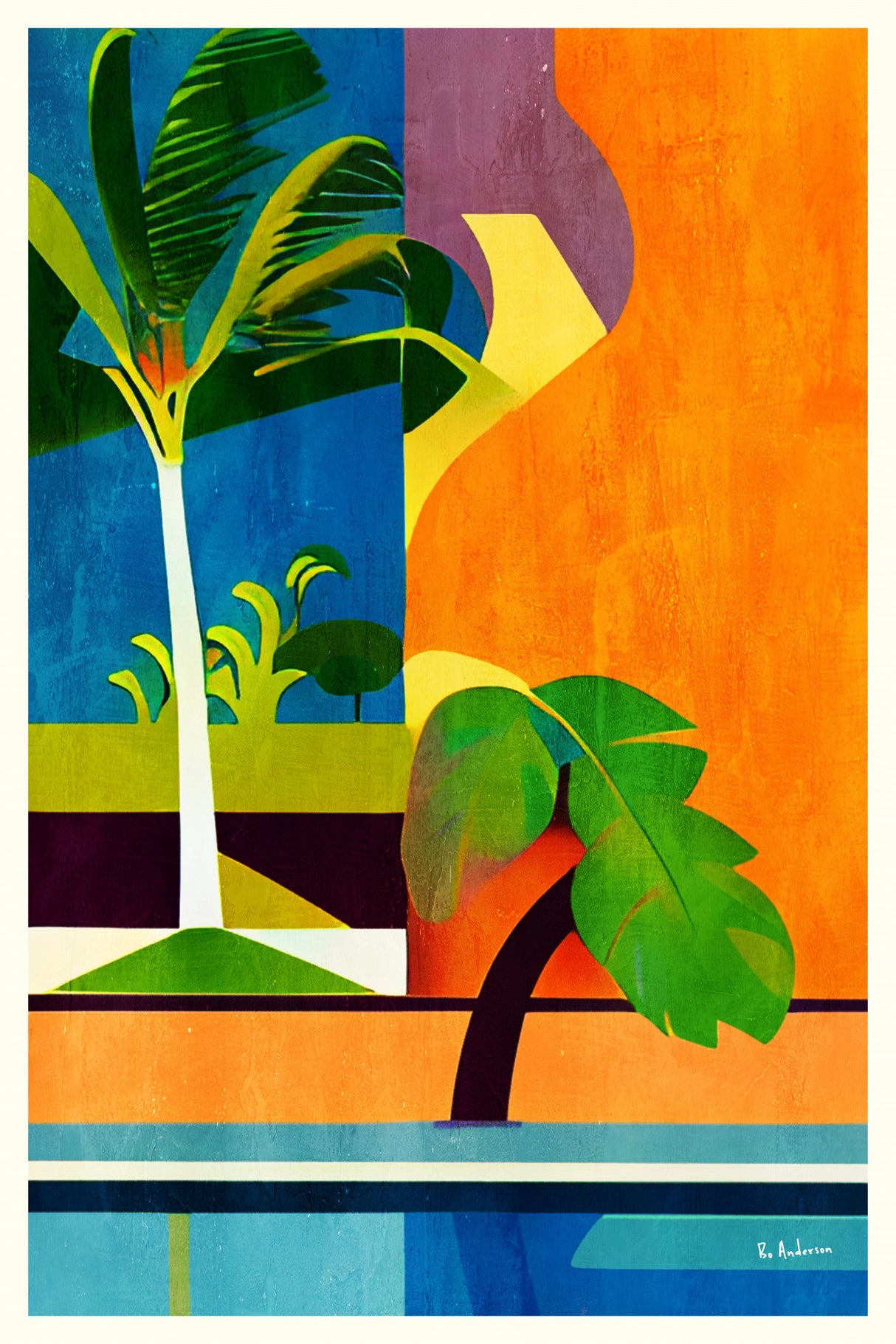 La Isla Bonita Poster och Canvastavla