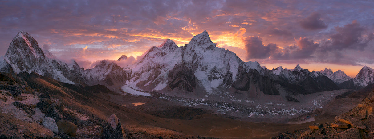 Khumbu valley Poster och Canvastavla