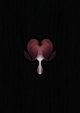 Flower heart Poster och Canvastavla