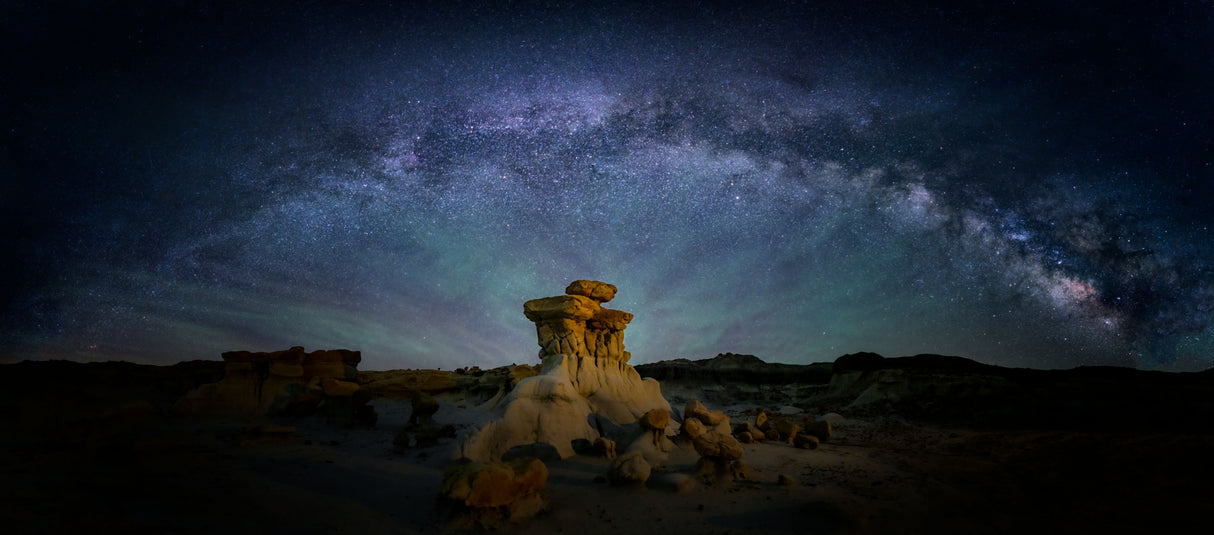 Milkyway arch at Valley of Dreams Poster och Canvastavla