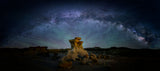 Milkyway arch at Valley of Dreams Poster och Canvastavla