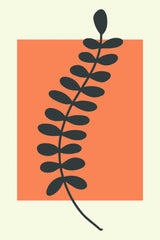 Abstract Minimal Plants #3 Poster och Canvastavla