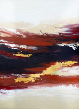 Abstract Sunset 3 Poster och Canvastavla