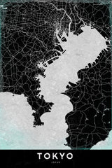TOKYO Poster och Canvastavla